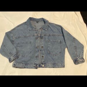 Shein DENIM JACKET size Small